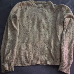 J. Crew Wool Sweater in Tan